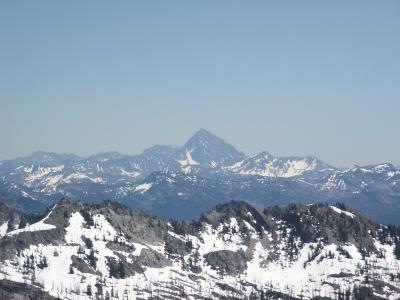 Mt. Stuart, N Ridge on left