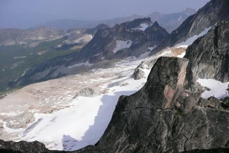 Silver Star Glacier from summit